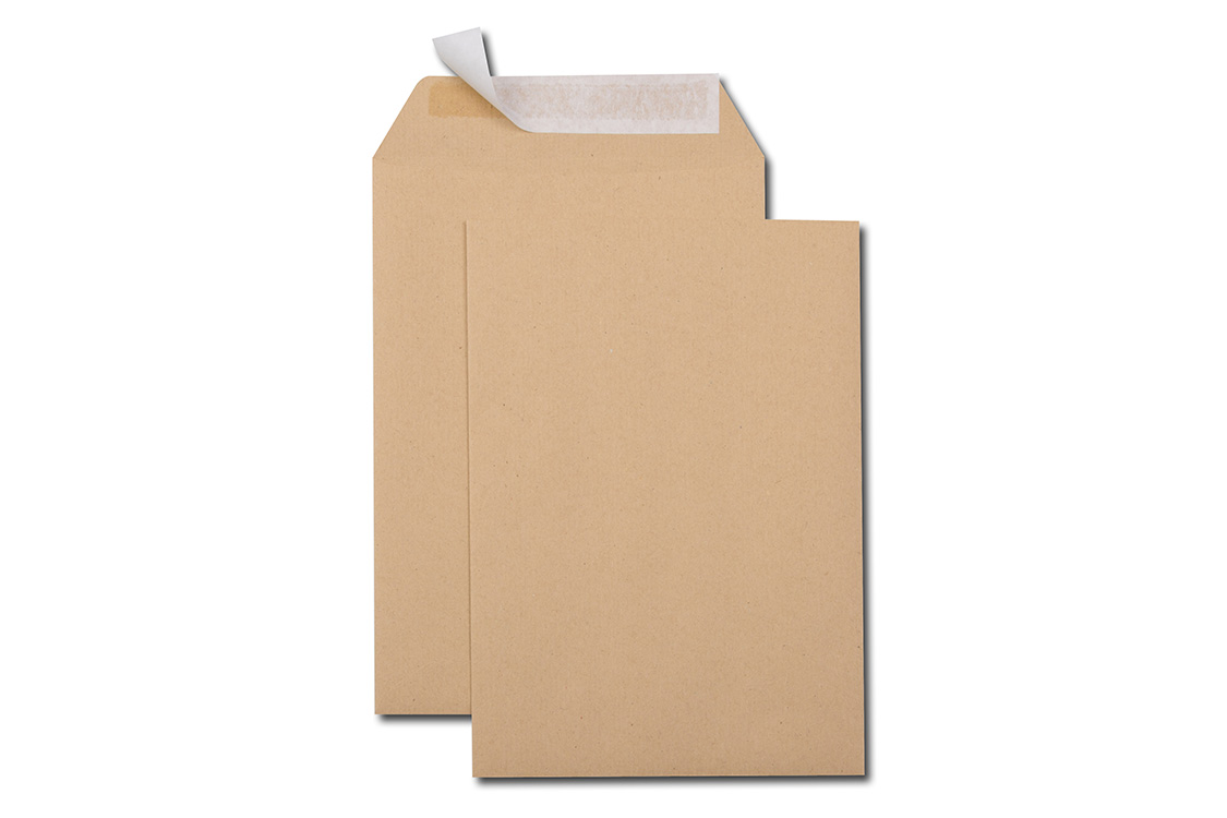Enveloppe papier kraft - Paquet à 10 pces (brun écru) de feinesleben